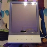 
              LED ÉCran Tactile Miroir de Maquillage CosméTique Miroir  Portable
            