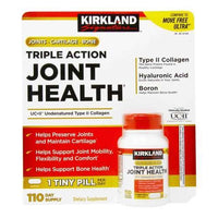 
              Kirkland Signature Triple Action Joint Health - 110 Une petite pilule par jour DLC: 02/28
            