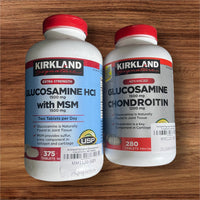 
              Kirkland Signature Glucosamine & Chondroitin, 280 Tablets DLC: 07/2028
            