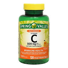 1
Spring Valley Vitamin C with Rose Hips Dietary Supplement- 1-000 mg- 120-count-DLC:10/26