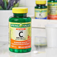
              1
Spring Valley Vitamin C with Rose Hips Dietary Supplement- 1-000 mg- 120-count-DLC:10/26
            