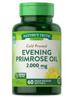 Huile d'onagre pressée à froid Nature's Truth 2000 mg 60 gélules-03/2028