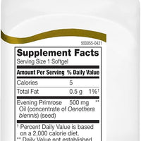 Century Evening Primrose Oil Softgels, 60 Count-DLC09/2026