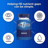One A Day Men's Complete Multivitamin/mineral, 60 Tablets-06/2026