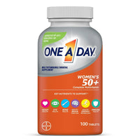 
              One A Day Women's 50+ Multivitamin Tablets, Multivitamins for Women, 100 Count-DLC:06/2026
            