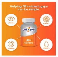 
              One A Day Women's 50+ Multivitamin Tablets, Multivitamins for Women, 100 Count-DLC:06/2026
            