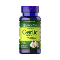
              Puritan's Pride Premium Odorless Garlic Fresh 10 mg (1000mg equivalent), Traditional Herb Dietary Supplement for Heart and Circulation Support with Antioxidant Properties, 250 Rapid Release Softgels 08/27
            