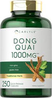 Carlyle Dong Quai Capsules | 1000mg | 250 Count | Non-GMO and Gluten Free-DLC:06/2027