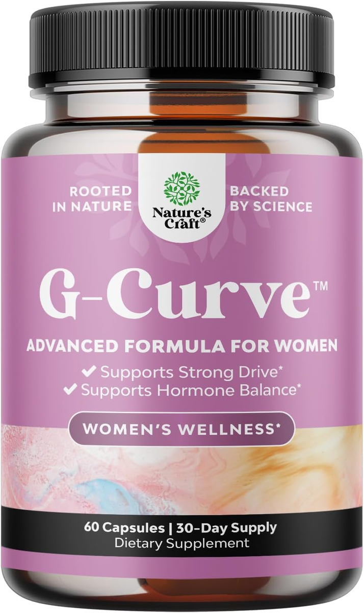 G-Curve Breast and Butt Enhancer Pills May Support Voluptuous Curves - Herbal En-DLC:07/2026
