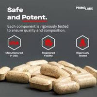 
              Prime Labs Men's Testosterone Booster - Stamina, Endurance, & Strength - 60 Caplets-DLC:06/2026
            