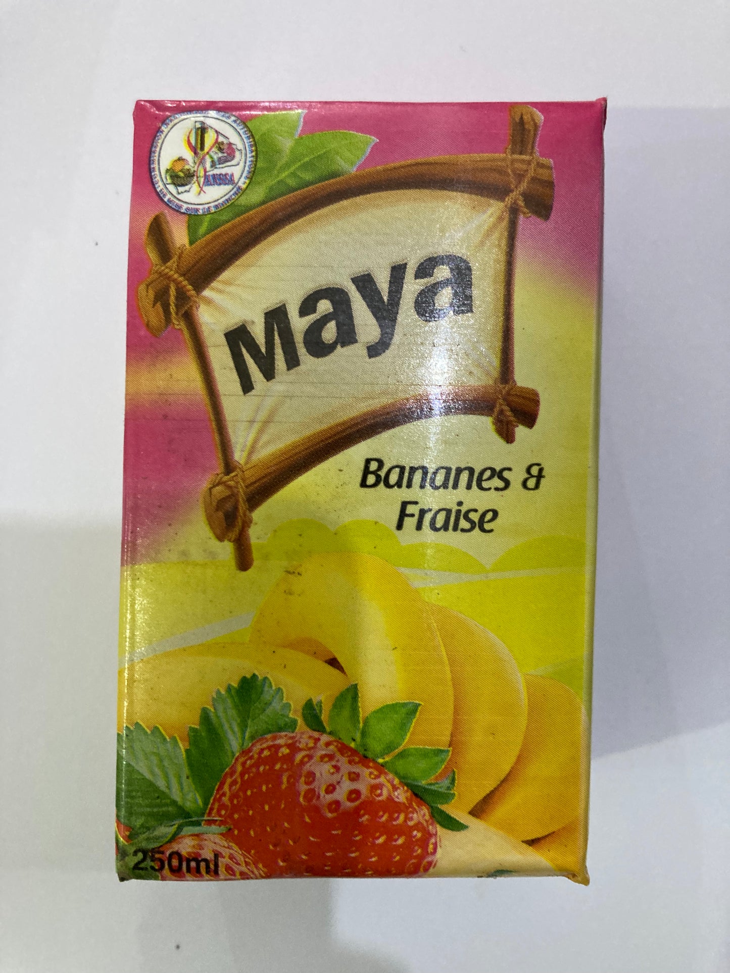 Maya Banane & Fraise 250mL DLC: 05-SEPT24
