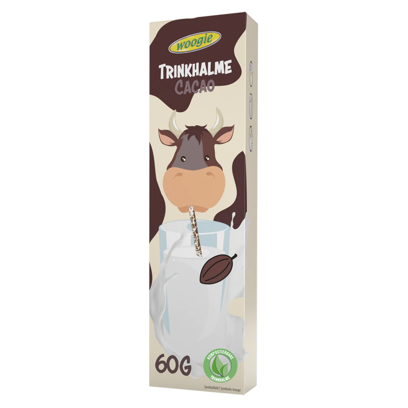 Paille arôme cacao 60g (10x6g) DLC: 09-SEPT24