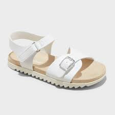 Toddler Girls' Shaelyn Footbed Sandals - Cat & Jackâ„¢ White 9T