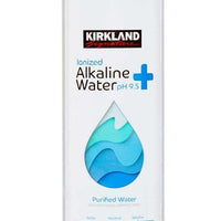 KIRKLAND SIGNATURE Alkaline Water, 33.8 Fl Oz (Pack of 18) 1L