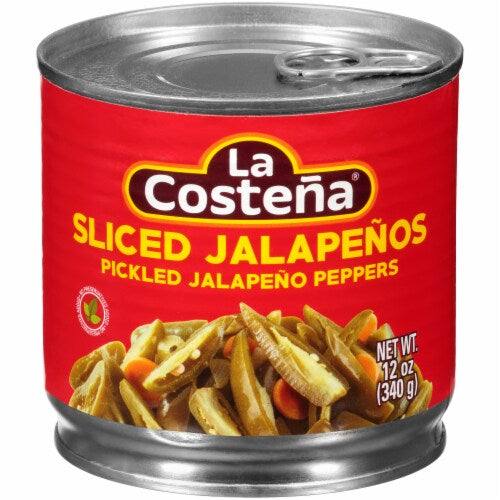 La Costena Sliced Jalapeno Peppers Perspective: front  La Costena Sliced Jalapeno Peppers Perspective: backItem 1 of 2 is selected. La Costena Sliced Jalapeno Peppers DLC: 29-JAN24