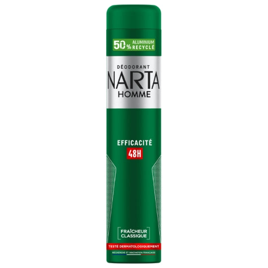 Déodorant Homme Efficacité 48H NARTA HOMME 200mL