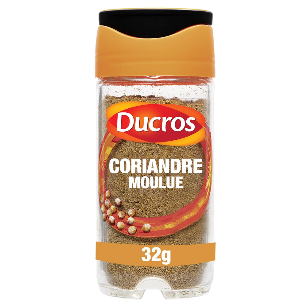 Coriandre moulue DUCROS
le flacon de 32g DLC: 03 DEC2023