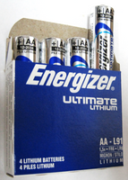 
              AA Energizer Ultimate Lithium L91 Batteries original Combo box Wholesale Batteries 4ct
            