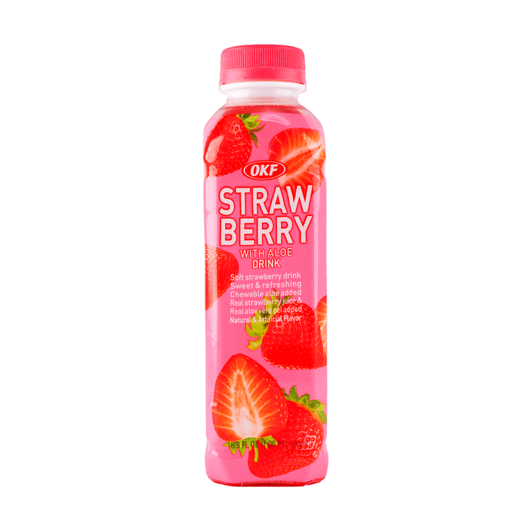 Okf Strawbery With Aloe 500mL DLC: 18-APR25