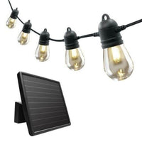
              MEMBER'S MARK 35FT 15 LED SOLAR STRING LIGHTS *DISTRESSED PKG* NEW FREE SHIPPING
            