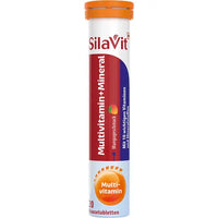 Multivitamin Brausetabletten - SilaVit 80g DLC: Janv27