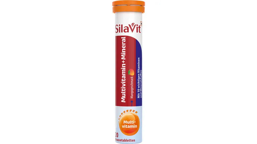 Multivitamin Brausetabletten - SilaVit 80g DLC: Janv27