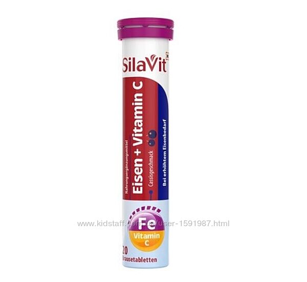 Eisen + Vitamin C - fit+vital 80g DLC: Mai27