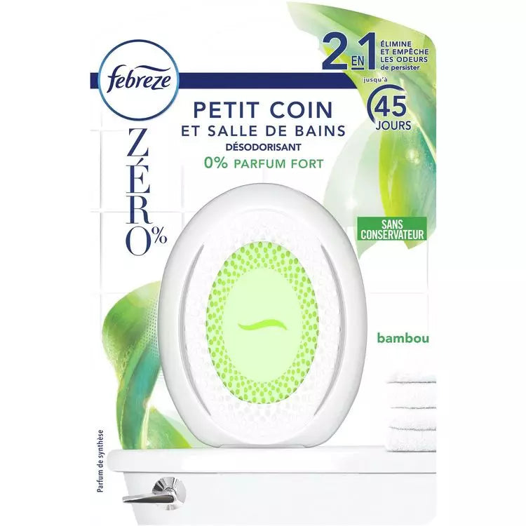 FEBREZE Zéro% Petit Coin et salle de bain désodorisant 7,5 ml