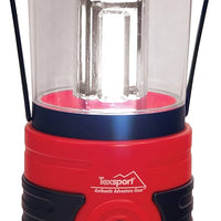 Texsport 600 Lumen LED Camp Lantern - Black/Red