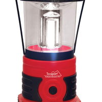 Texsport 600 Lumen LED Camp Lantern - Black/Red