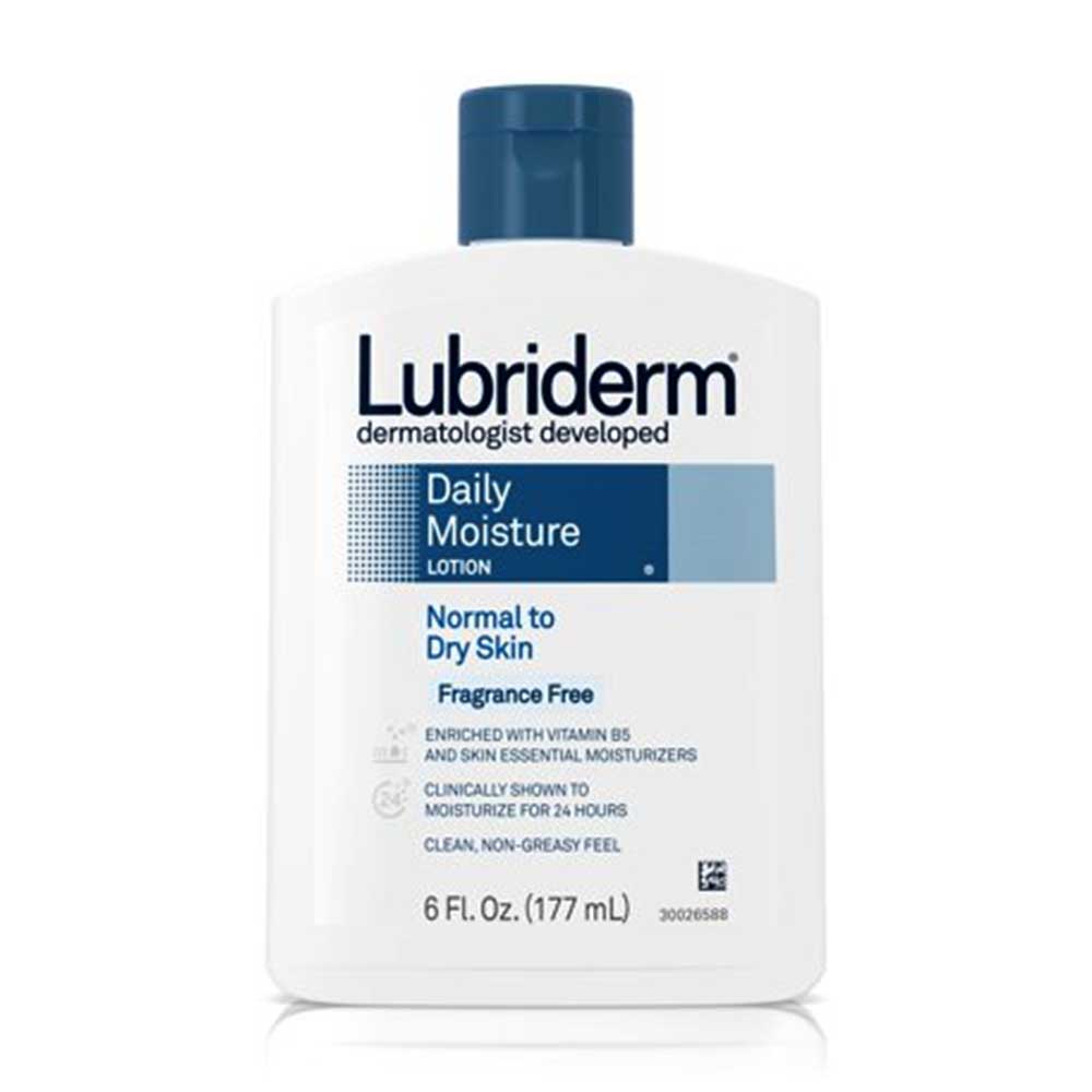 Lubriderm Daily Moisture Lotion Frangrance Free 177ml 6 fl oz