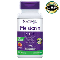 Natrol® Melatonin 5 mg, 250 Fast Dissolve Tablets