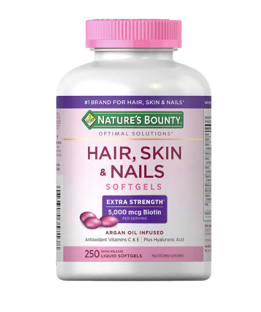Nature's Bounty Hair, Skin & Nails – 250 softgels liquides