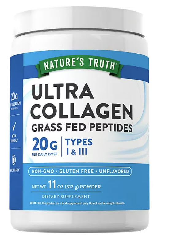 Nature's Truth Ultra Collagen Powder (11 oz./312g) DLC 07/2029