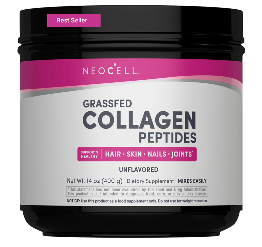 Grassfed Collagen Peptides – 14 oz (400 g) – Poudre