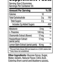 OLLY Restful Sleep Gummies, Blackberry, 110 ct.