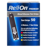 
              ReliOn Premier 50 bandelettes
            