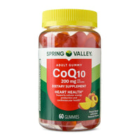 Spring Valley CoQ10 Gummies – 200 mg, 60 gommes