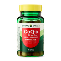 Spring Valley CoQ10 – 50 mg, 30 softgels