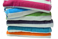 
              Promo* Cabana Stripe Beach Towel 27" X 54"
            