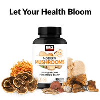 
              Force Factor Modern Mushrooms Capsules, Mushroom Supplement with Lion's Mane, 90 Vegetable Capsules
            