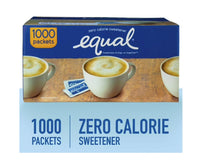 
              Édulcorant zéro calorie Equal 1000 sachets
            