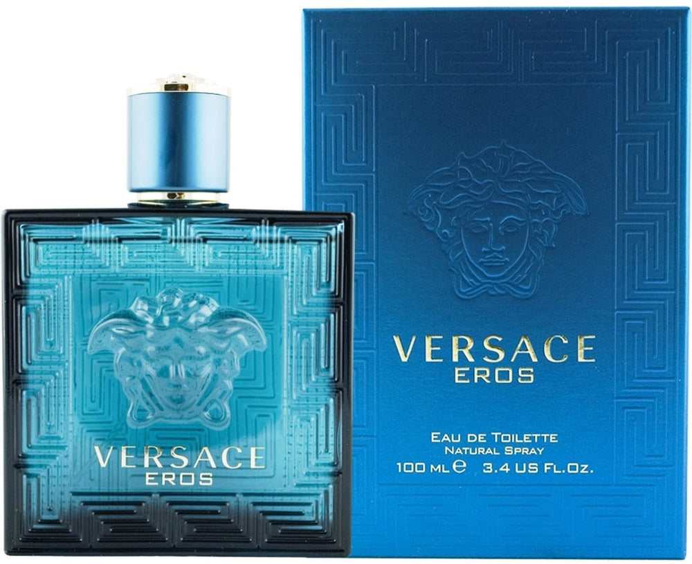 Versace Eros Eau de Toilette for Men, 100ml