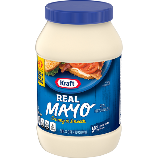 Kraft Real Mayo Creamy and Smooth Mayo 30 oz /887 mL-DLC:23 Mai 2024
