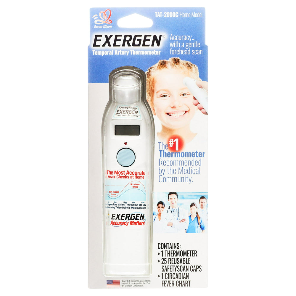 Exergen TemporalScanner Thermometer with SmartGlow Features