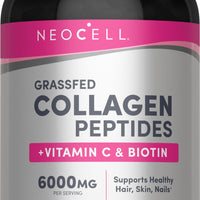 Grassfed Collagen Peptides + Vitamin C & Biotin – 270 caplets