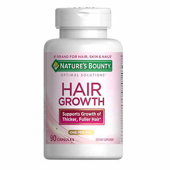 Nature's Bounty Solutions optimales pour la croissance des cheveux, 90 gélules