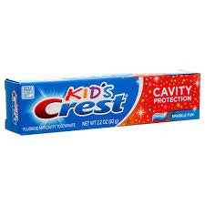 Colgate - Kid's Crest Toothpaste - Cavity Protection, 2.2 Oz/62g