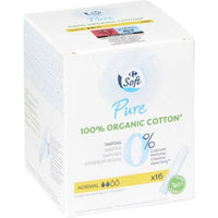 Tampons Pure Normal avec applicateur CARREFOUR SOFT 16pcs