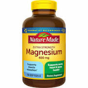 Magnésium 400Mg Nature Made DLC: Oct 2026